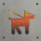 Dog Walking Metal Wall Art on Reclaimed Wood, Dog Lover Gift, Entryway Sign