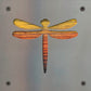 Dragonfly Metal Wall Art on Reclaimed Wood, Garden Room Decor, Nature Gift, 5.5 Inch Square Steel Sign, Dragonfly Lover, Cottagecore Decor