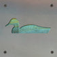 Duck Metal Wall Art on Reclaimed Wood, Lake Cabin Decor, Duck Hunter Gift, 5.5 Inch Square Steel Sign, Waterfowl Decor, Housewarming Gift