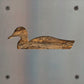 Duck Metal Wall Art on Reclaimed Wood, Lake Cabin Decor, Duck Hunter Gift, 5.5 Inch Square Steel Sign, Waterfowl Decor, Housewarming Gift