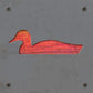 Duck Metal Wall Art on Reclaimed Wood, Lake Cabin Decor, Duck Hunter Gift, 5.5 Inch Square Steel Sign, Waterfowl Decor, Housewarming Gift