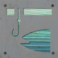 Fisherman Metal Wall Art on Reclaimed Wood, Fishing Sign, Gift for Dad, 5.5 Inch Square Steel Sign, Fishing Decor, Lake House Decor