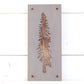 Tamarack Tree Metal Wall Art on Reclaimed Wood, Larch Tree Decor, Montana Gift, 12.5 Inch Tall Steel Sign, Forest Decor, Housewarming Gift