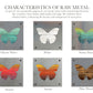 Butterfly Metal Wall Art on Reclaimed Wood, Colorful Butterfly Decor, Gift for Her