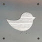 Baby Chick Metal Wall Art on Reclaimed Wood, Farmhouse Nursery, Chicken Gift