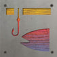 Fisherman Metal Wall Art on Reclaimed Wood, Fishing Sign, Gift for Dad, 5.5 Inch Square Steel Sign, Fishing Decor, Lake House Decor