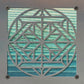 Quilt Square Metal Wall Art on Reclaimed Wood, Quilters Corner Sign, Craft Room