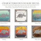 Triceratops Dinosaur Metal Wall Art on Reclaimed Wood, Dino Nursery Decor