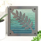 Fern Metal Wall Art on Reclaimed Wood, Botanical Decor, Plant Lover Gift