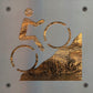 Mountain Bike Metal Wall Art on Reclaimed Wood, Cyclist Gift, Garage Sign