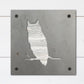 Owl Metal Wall Art on Reclaimed Wood, Woodland Nursery Decor, Owl Gift, 5.5 Inch Square Steel Sign, Owl Lover Gift, Housewarming Gift