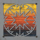 Quilt Block Metal Wall Art on Reclaimed Wood, Sewing Room Sign, Quilter Gift