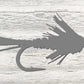 Elk Hair Caddis Fly Metal Wall Art on Reclaimed Wood, Fly Tying Gift