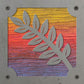 Fern Metal Wall Art on Reclaimed Wood, Botanical Decor, Plant Lover Gift