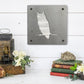 Owl Metal Wall Art on Reclaimed Wood, Woodland Nursery Decor, Owl Gift, 5.5 Inch Square Steel Sign, Owl Lover Gift, Housewarming Gift