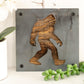 Bigfoot Metal Wall Art on Reclaimed Wood, Sasquatch Sign, Cryptid Gift