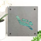Scuba Diver Metal Wall Art on Reclaimed Wood, Ocean Decor, Scuba Diving Gift, 5.5 Inch Square Steel Sign, Dive Shop Decor