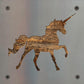 Unicorn Metal Wall Art on Reclaimed Wood, Girls Room Decor, Unicorn Gift