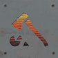 Axe and Firewood Metal Wall Art on Reclaimed Wood, Lumberjack Cabin Decor