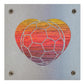 Soccer Heart Metal Wall Art on Reclaimed Wood, Soccer Gift, Kids Room Decor