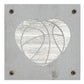 Basketball Heart Metal Wall Art on Reclaimed Wood, Basketball Gift, Kids Room