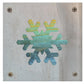 Snowflake Metal Wall Art on Reclaimed Wood, Winter Cabin Decor, Christmas Sign