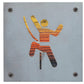 Rock Climber Metal Wall Art on Reclaimed Wood, Climbing Sign, Climber Gift, 5.5 Inch Square Steel Sign, Climbing Decor, Bouldering Gift