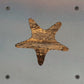 Starfish Metal Wall Art on Reclaimed Wood, Coastal Beach House Decor, 5.5 Inch Square Steel Sign, Ocean Decor, Starfish Gift