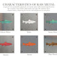 Fish Metal Wall Art on Reclaimed Wood, Small 5.5 Inch Fishing Sign, Angler Gift