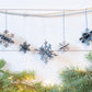 3D Metal Snowflake Ornament: Winter Holiday Decor