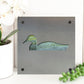 Duck Metal Wall Art on Reclaimed Wood, Lake Cabin Decor, Duck Hunter Gift, 5.5 Inch Square Steel Sign, Waterfowl Decor, Housewarming Gift