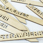 Personalized Wood Garden Markers: Herb, Vegetable, Flower Plant Stakes