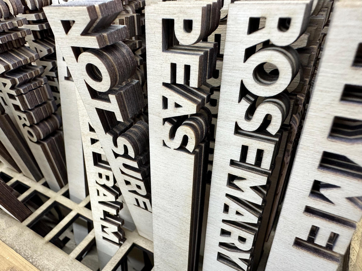 Custom Wooden Garden Stakes: Personalized Plant Markers
