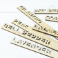 Personalized Wood Garden Markers: Herb, Vegetable, Flower Plant Stakes