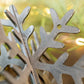 3D Metal Snowflake Ornament: Winter Holiday Decor