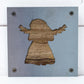 Angel Metal Wall Art on Reclaimed Wood, Guardian Angel Sign, Memorial Gift