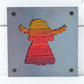 Angel Metal Wall Art on Reclaimed Wood, Guardian Angel Sign, Memorial Gift