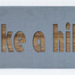 Take a Hike Metal Sign on Reclaimed Wood, 12.5 Inch Hiking Decor, Hiker Gift