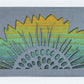 Sunflower Metal Wall Art on Reclaimed Wood, 12.5 Inch Farmhouse Kitchen Decor