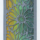 Daisy Metal Wall Art on Reclaimed Wood, Tall 12.5 Inch Flower Decor, Gift for Her