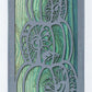 Pumpkin Stack Metal Wall Art on Reclaimed Wood, Tall 12.5 Inch Fall Decor