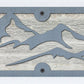 Mountains and Pines Metal Wall Art on Reclaimed Wood, 24 Inch Cabin Decor