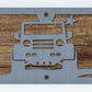 Off Road Jeep Metal Wall Art on Reclaimed Wood, 24 Inch Garage Sign