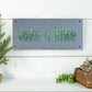 Take a Hike Metal Sign on Reclaimed Wood, 12.5 Inch Hiking Decor, Hiker Gift