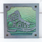 Take a Hike Boot Metal Wall Art on Reclaimed Wood, Hiking Sign, Hiker Gift