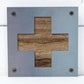 First Aid Cross Metal Wall Art on Reclaimed Wood, First Aid Kit Sign, Nurse Gift