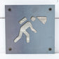 Caver Metal Wall Art on Reclaimed Wood, Spelunking Sign, Caving Gift