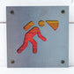 Caver Metal Wall Art on Reclaimed Wood, Spelunking Sign, Caving Gift