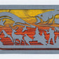 Leaping Bass Metal Wall Art on Reclaimed Wood, 12.5 Inch Fishing Cabin Decor