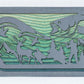 Leaping Bass Metal Wall Art on Reclaimed Wood, 12.5 Inch Fishing Cabin Decor